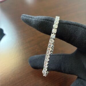 7.00ctw VVS-F Diamonique Diamond Tennis Bracelet